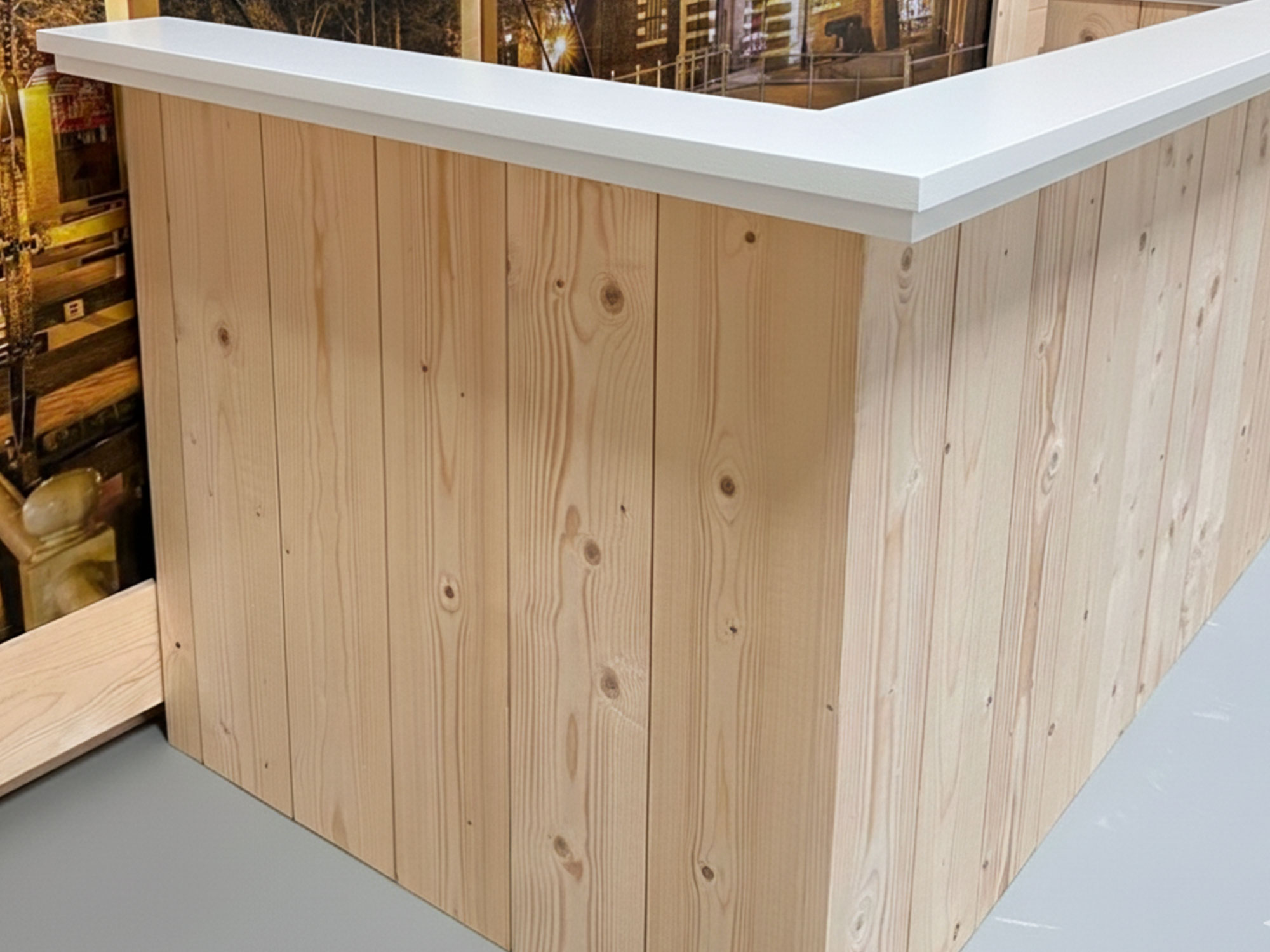 Steigerhouten Hoek Bar - Afbeelding 5