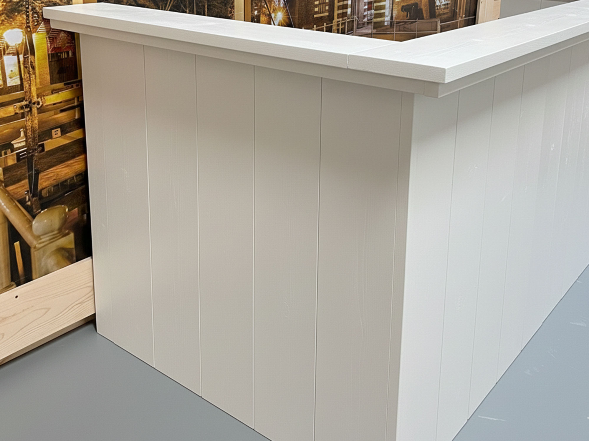 Steigerhouten Hoek Bar - Afbeelding 3