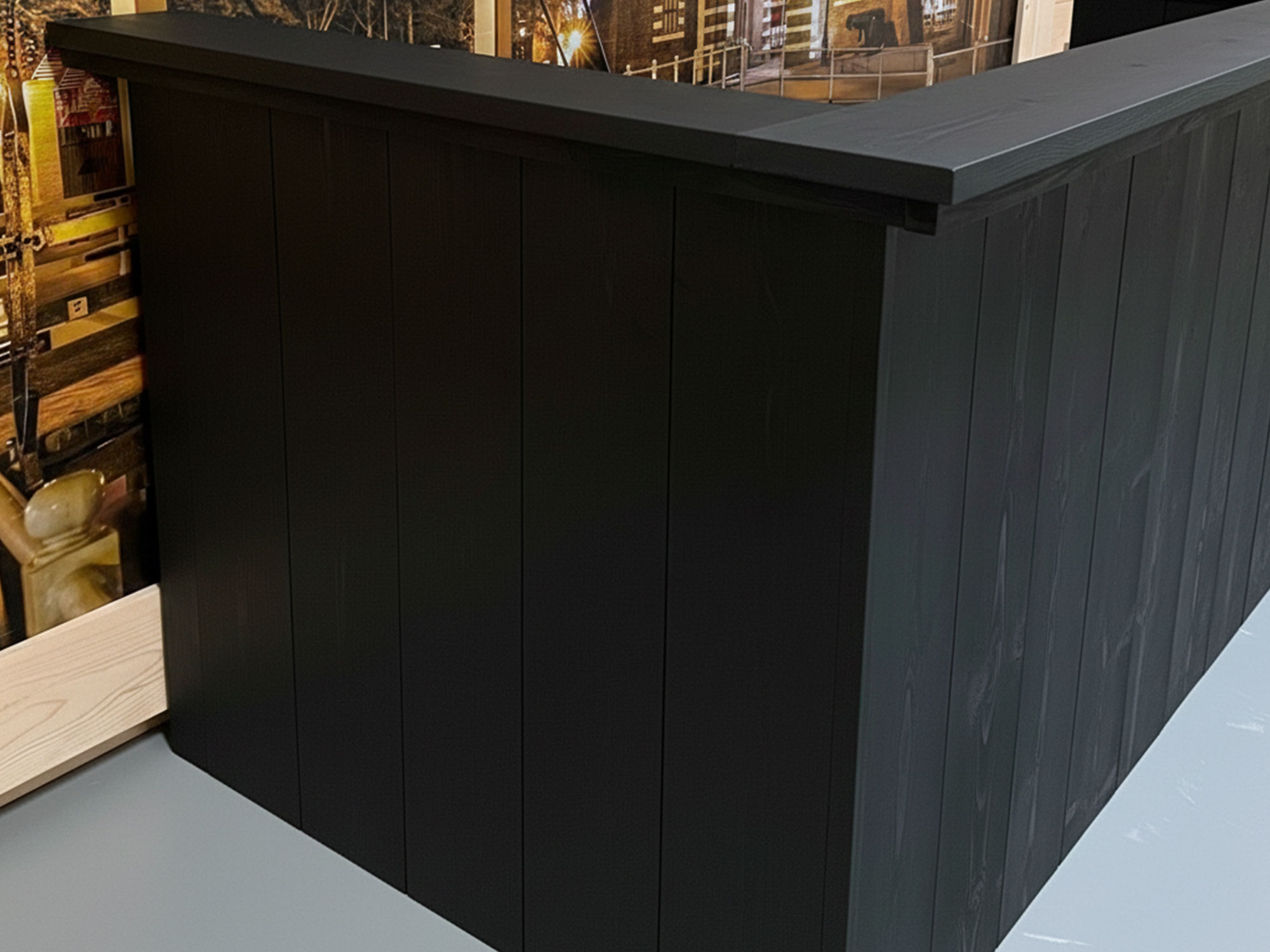 Steigerhouten Hoek Bar - Afbeelding 2