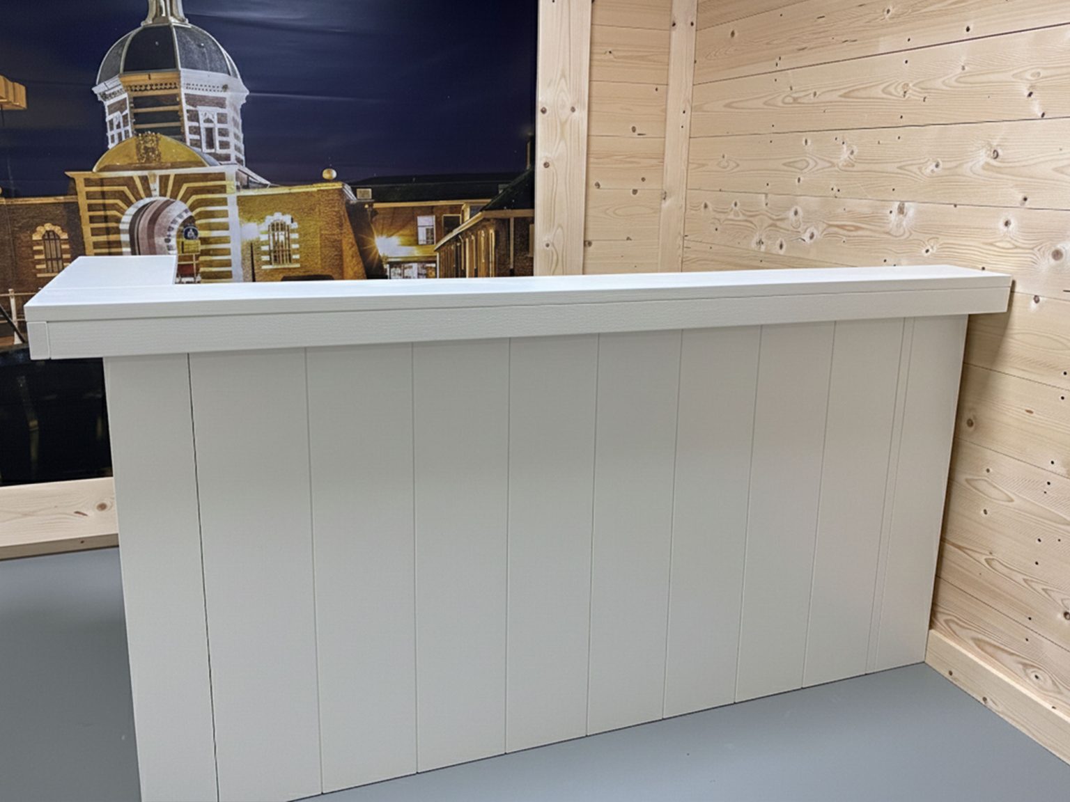 Steigerhouten Muur Bar ⭐ Snelle levering