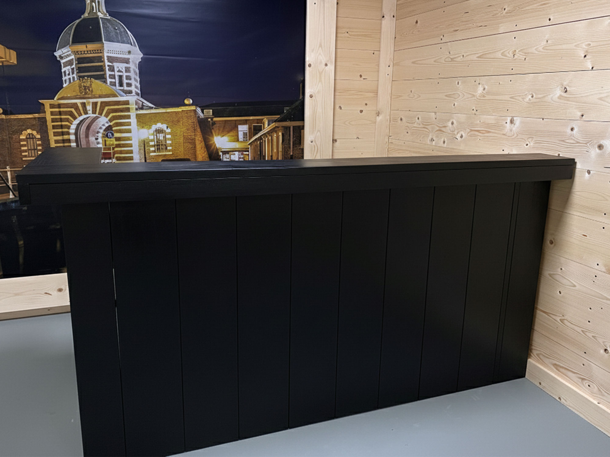 Steigerhouten Muur Bar - Afbeelding 2