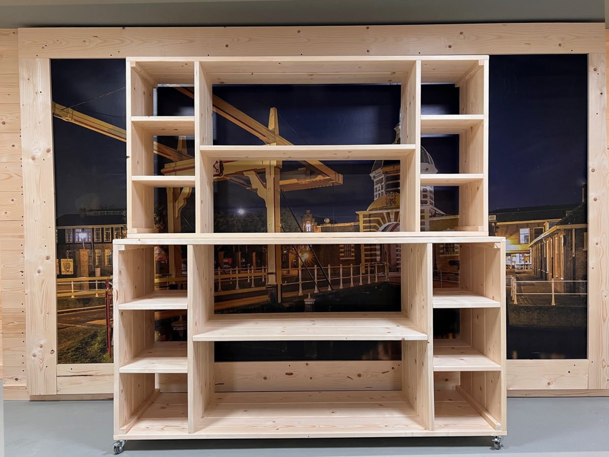 Steigerhouten Muur Bar ⭐ Snelle levering