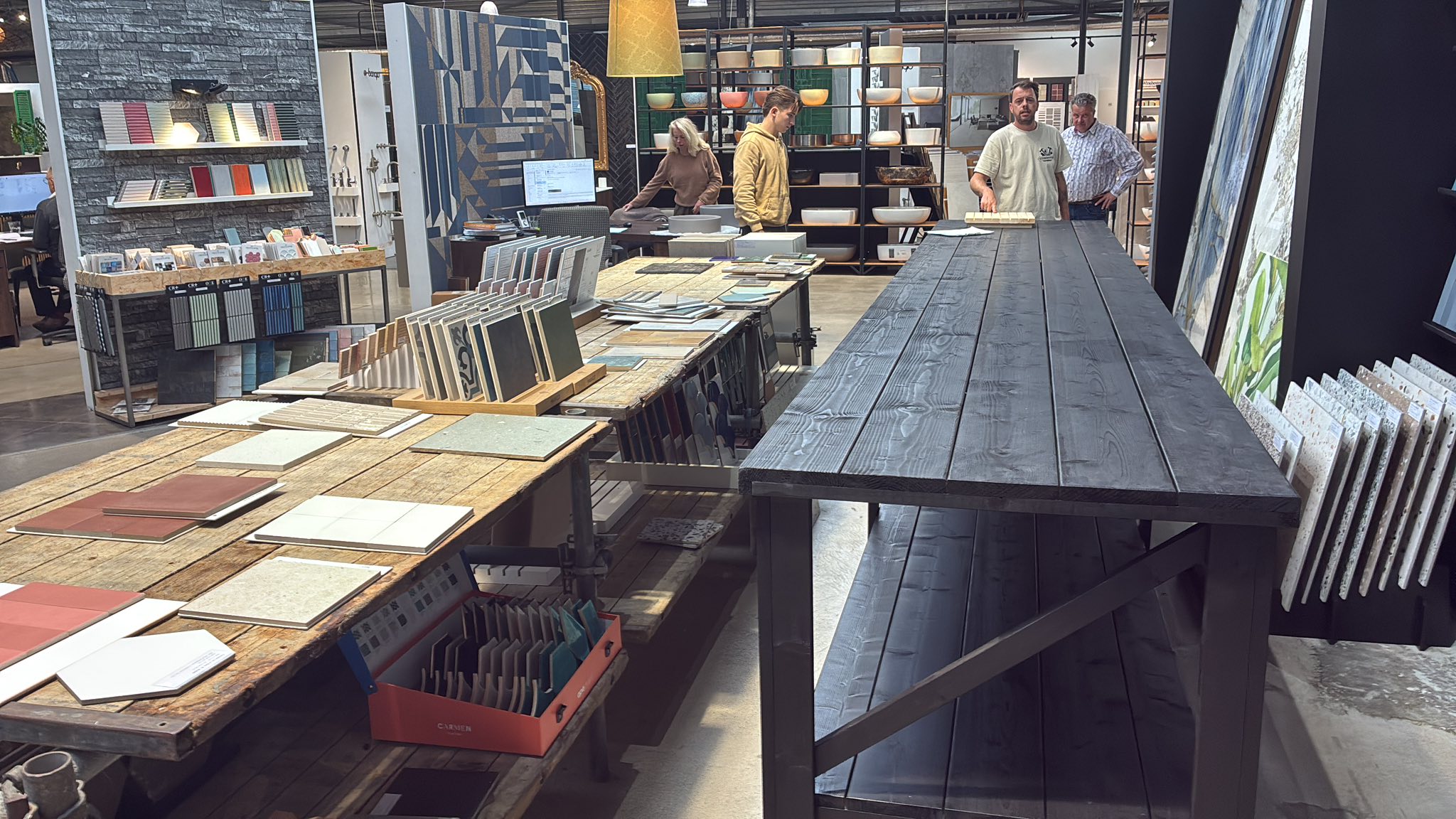 Steigerhouten Eettafel