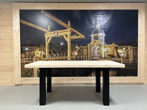 Steigerhouten Eettafel Djazz