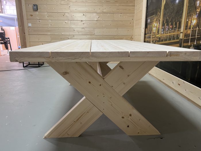 Steigerhouten Eettafel Delano
