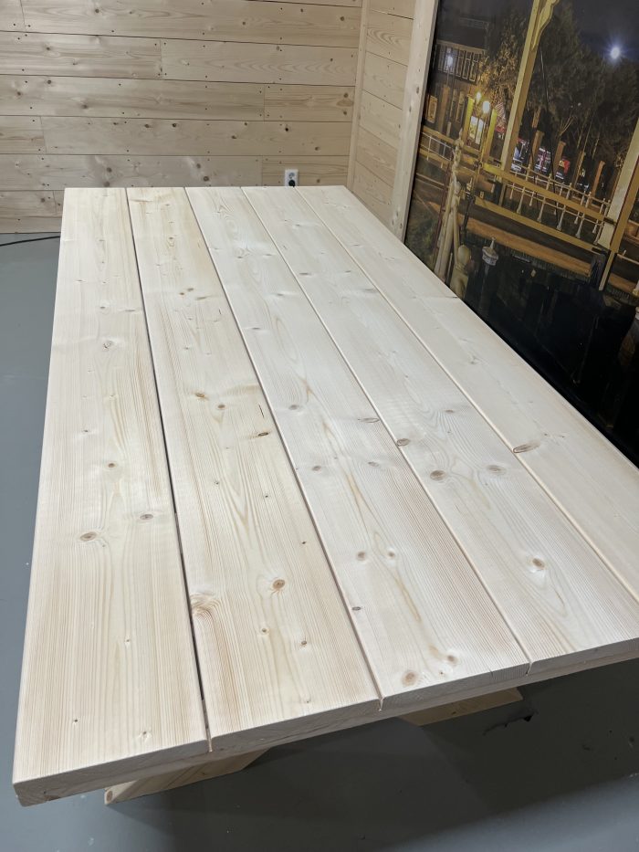 Steigerhouten Eettafel Delano