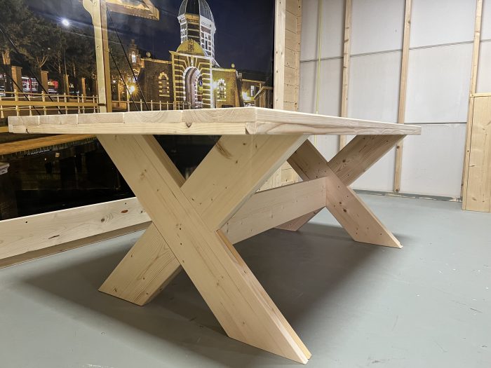 Steigerhouten Eettafel Delano