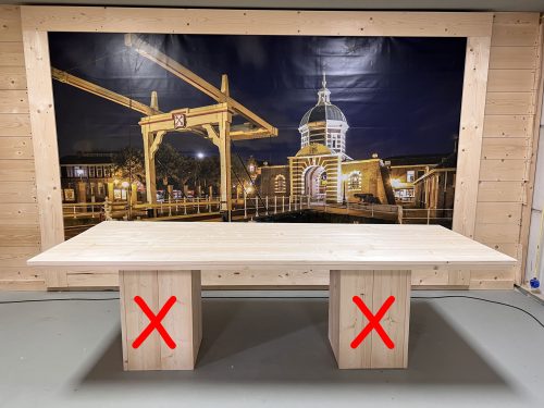 Steigerhouten Tafelblad
