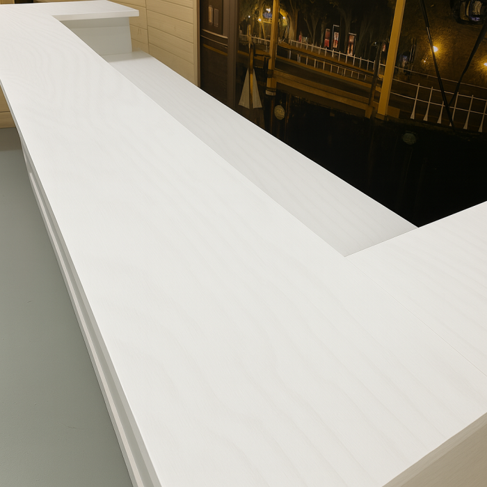 Bar Rotterdam – Witte bar / balie / toonbank | tot 240 cm breed