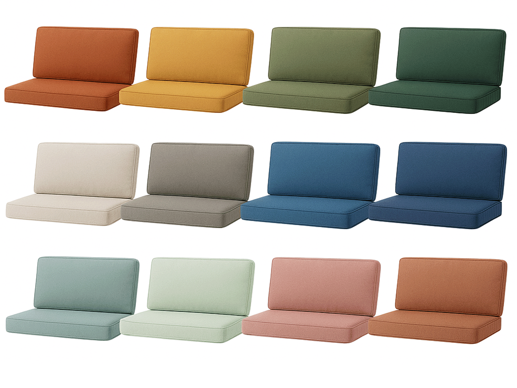 Outdoor Deluxe All-Weather Kussens