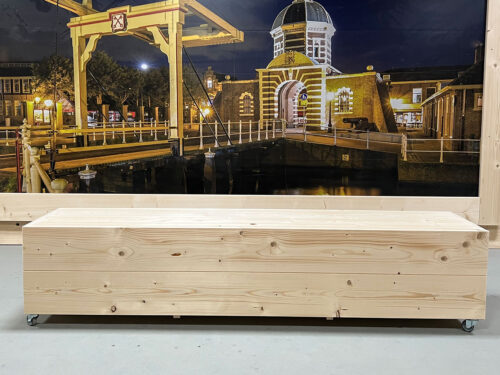 Steigerhouten Bankje