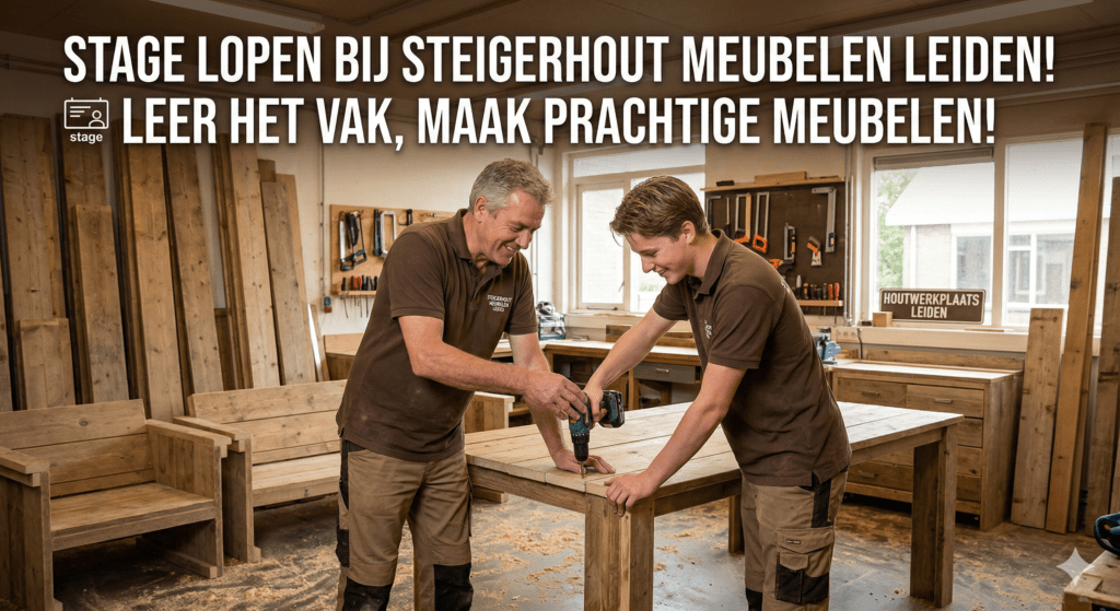 Stage meubelmaker Leiden