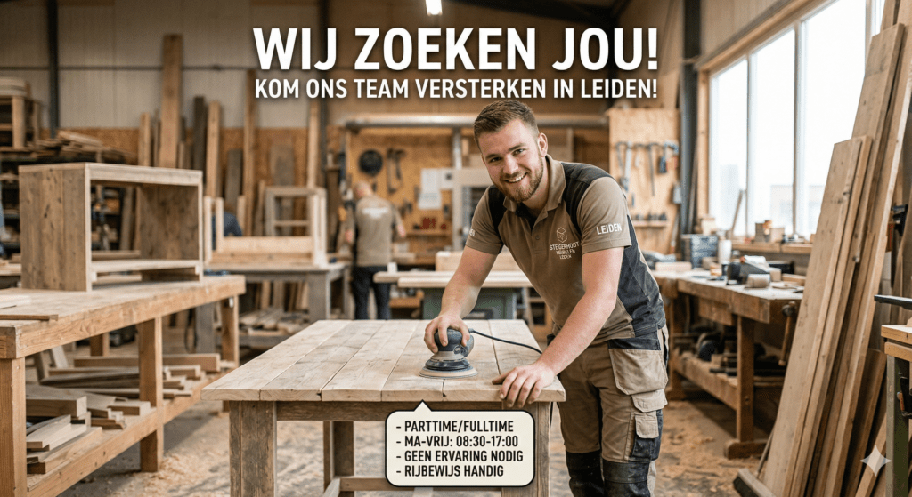 Vacature meubelmaker Leiden