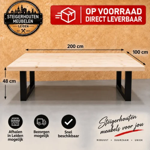 Steigerhouten Salontafel Jexx