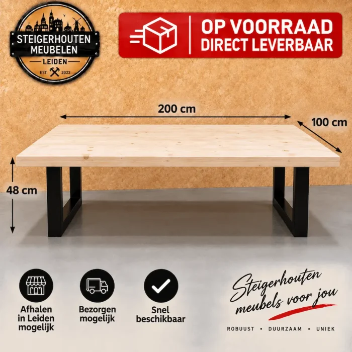 Steigerhouten Salontafel Jexx